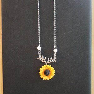 Sunflower Necklace